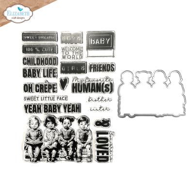 Elizabeth Craft Designs Favorite Humans Stempel - Favorite Humans