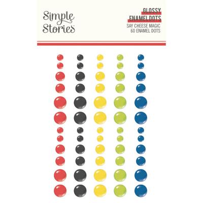 Simple Stories Say Cheese Magic - Glossy Enamel Dots