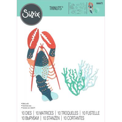 Sizzix Thinlits Cutting Dies - Ocean Critters
