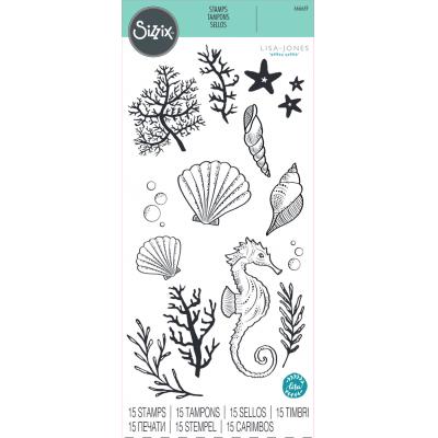 Sizzix Stempel - Ocean Elements