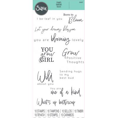 Sizzix Stempel - Born to Bloom