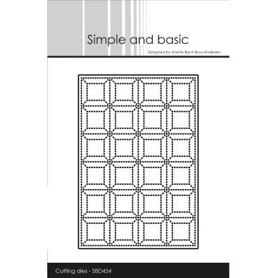 Simple and Basic Cutting Dies - A7 Tiles