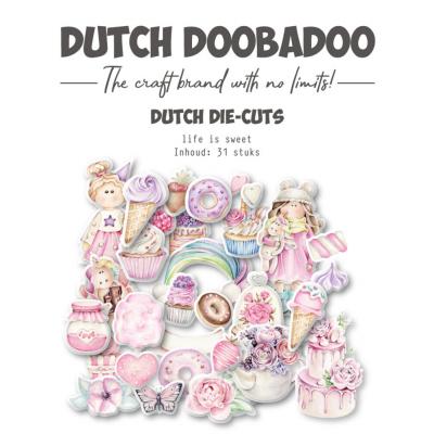 Dutch Doobadoo - Life is Sweet - Die Cuts