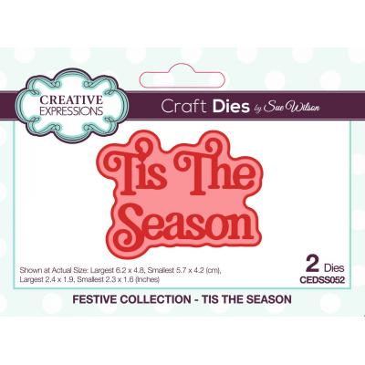 Creative Expressions Sue Wilson Craft Die - Tis The Season