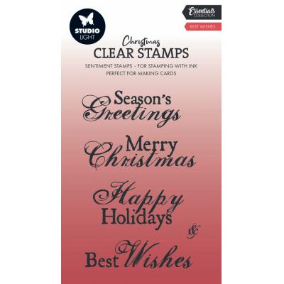 StudioLight Stempel - Best Wishes