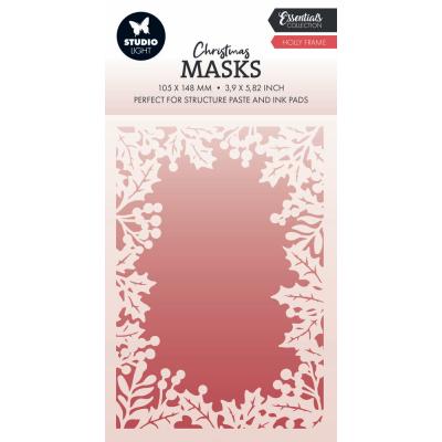StudioLight Stencil - Holly Frame