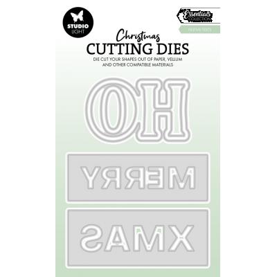 StudioLight Cutting Dies - Festive Texts