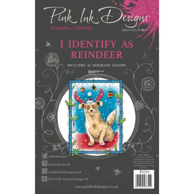 Pink Ink Designs Stempel -  I Identify As Reindeer