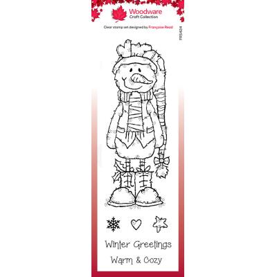 Woodware Stempel - Winter Boots