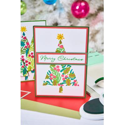 Sizzix Stacey Park Cosmopolitan Stencils - Golden Rings 2