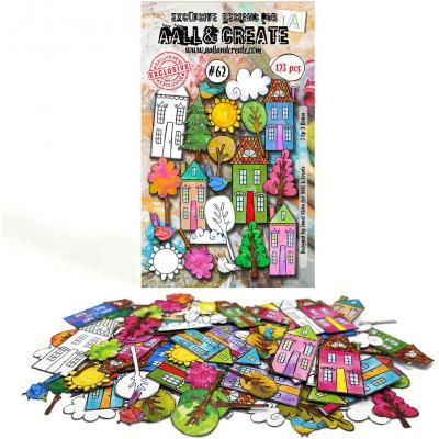 AALL and Create Ephemera Die-Cuts - 2 Up 2 Down