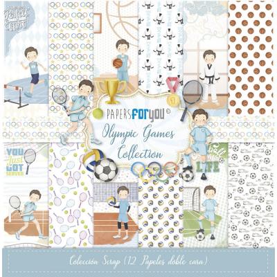 Papers For You Olympic Games Niños - Scrap Paper Pack