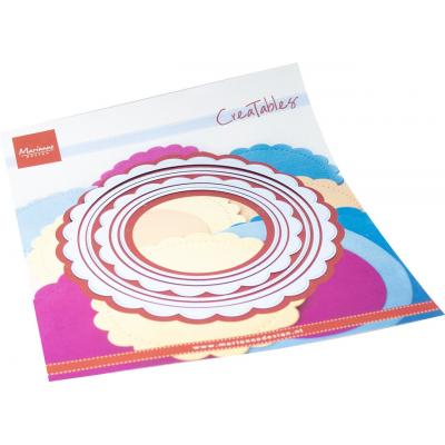 Marianne Design Cutting Dies - Scalloped Circles