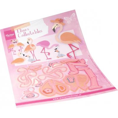 Marianne Design Cutting Dies - Eline's Flamingo Family