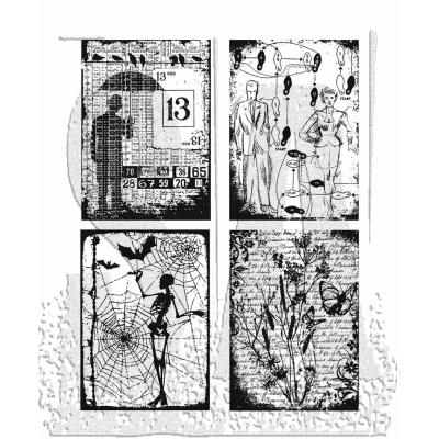 Stampers Anonymous Tim Holtz Stempel - Eclectic Collages