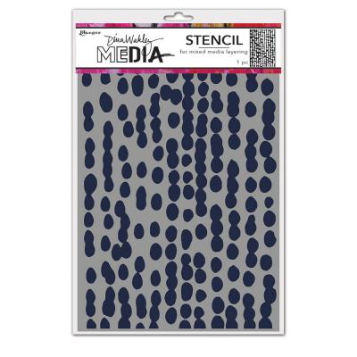 Ranger Dina Wakley Stencil - Mushy Dots