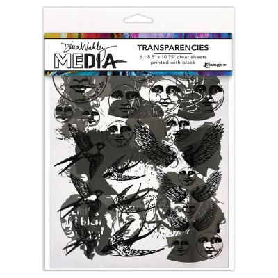 Ranger Dina Wakley Transparencies - Focals Set 2