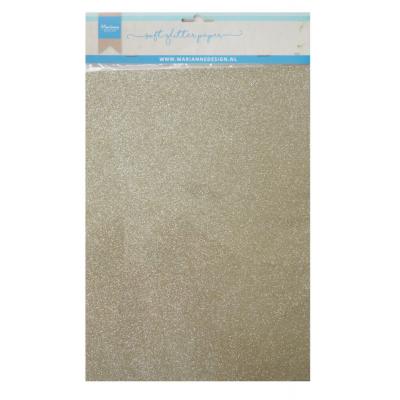 Marianne Design Spezialpapiere - Platinum Soft Glitter Paper