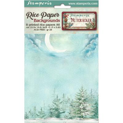 Stamperia The Nutcracker - Rice Paper Backgrounds