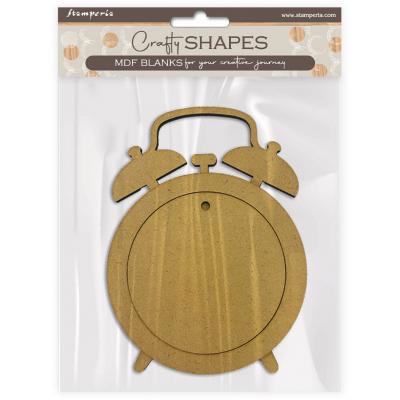 Stamperia MDF Crafty Shapes Blanks - Clock Alarm