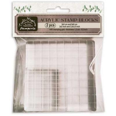 Stamperia Create Happiness - Acrylic Stamp Blocks