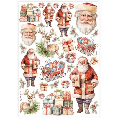 Stamperia Classic Christmas - Santa Claus