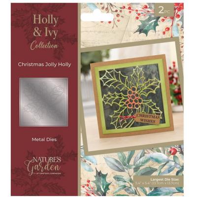Crafter's Companion Holly & Ivy - Christmas Jolly Holly