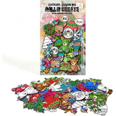Aall and Create Ephemera Die-Cuts - Tis The Season