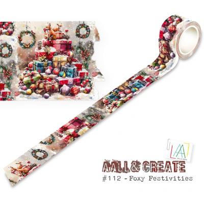 Aall and Create Washi Tape - Foxy Festivities