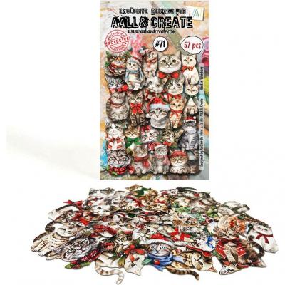 Aall and Create Ephemera Die-Cuts -  Winter Whiskers