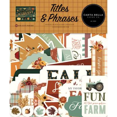 Carta Bella Harvest - Titles & Phrases