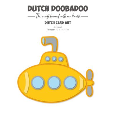 Dutch Doobadoo Dutch Card Art - Duikboot