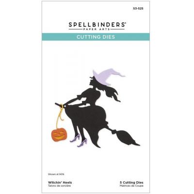 Spellbinders Etched Dies - Witchin' Heels