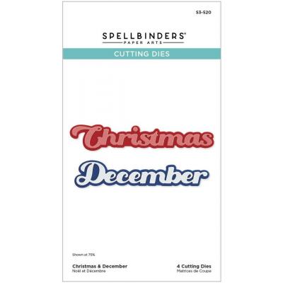 Spellbinders Etched Dies - Christmas & December