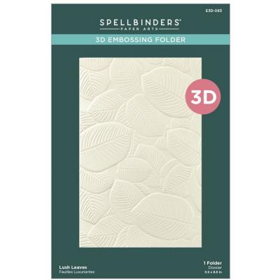 Spellbinders Embossing Folder - Lush Leaves