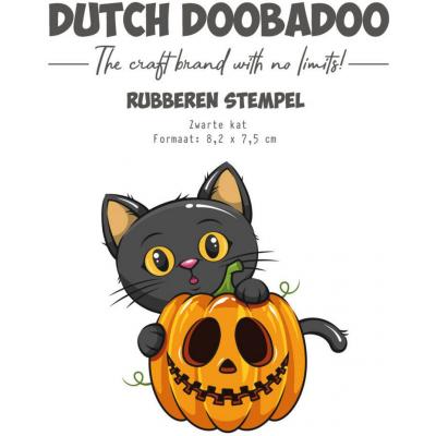 Dutch Doobadoo Stempel -  Black Cat