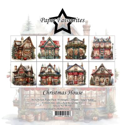 Paper Favourites Paper Pack - Christmas House
