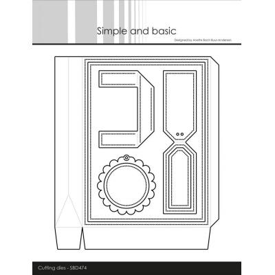 Simple and Basic Cutting Dies - Shopping Bag