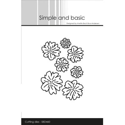 Simple and Basic Cutting Dies - Flowers