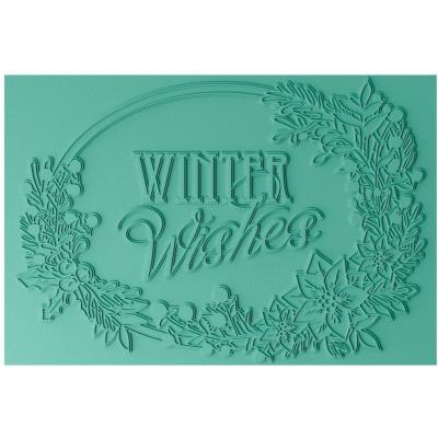 Sizzix 3D Textured Impressions by Jen Long - Winter Wishes