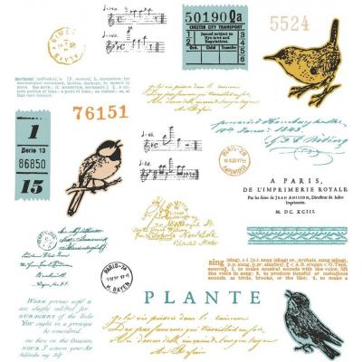 Sizzix 49 and Market Framelits Dies - Bird Song