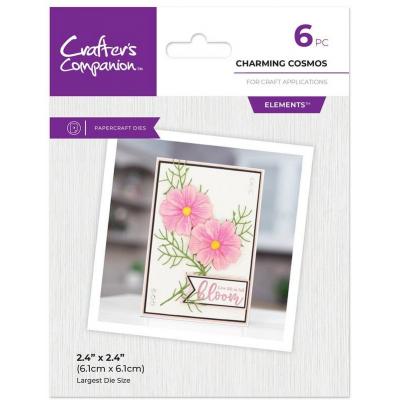 Crafter's Companion Layered Florals Metal Dies - Charming Cosmos