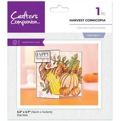 Crafter's Companion Halloween & Christmas - Edgeable Harvest Cornicopia