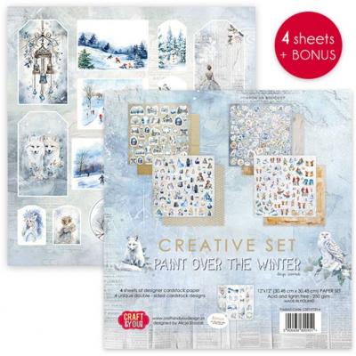 Craft & You Design Paint Over The Winter Creative Set