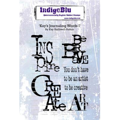 IndigoBlu Stempel - Journaling Words I