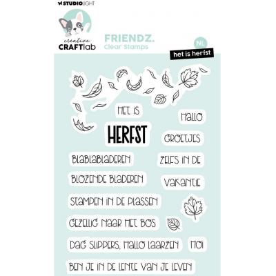 StudioLight Creative Craftlab Friendz Stempel - Het Is Herfst