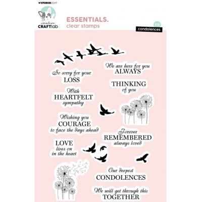 StudioLight Creative Craftlab Stempel - Condolences
