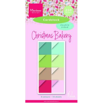 Marianne Design by Marleen Cardstock - Christmas Bakery