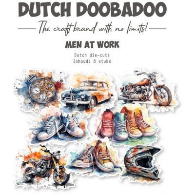 Dutch Doobadoo Die Cuts - Men at Work