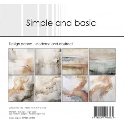 Simple and Basic Paper Pack - Moderne and Abstract